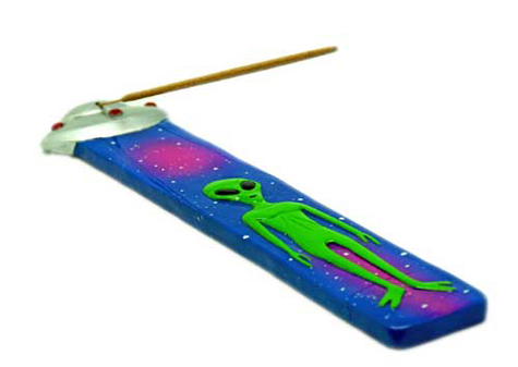 Alien Flat Incense Burner