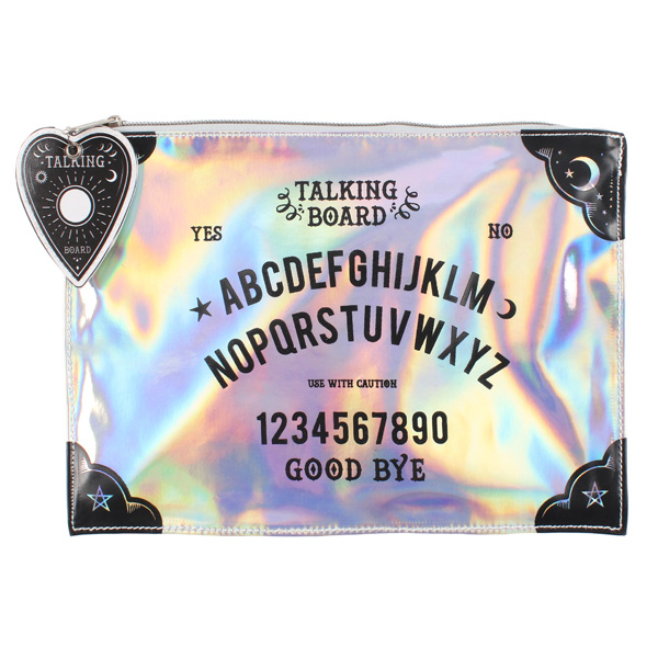 Iridescent Spirit Board Makeup Pouch