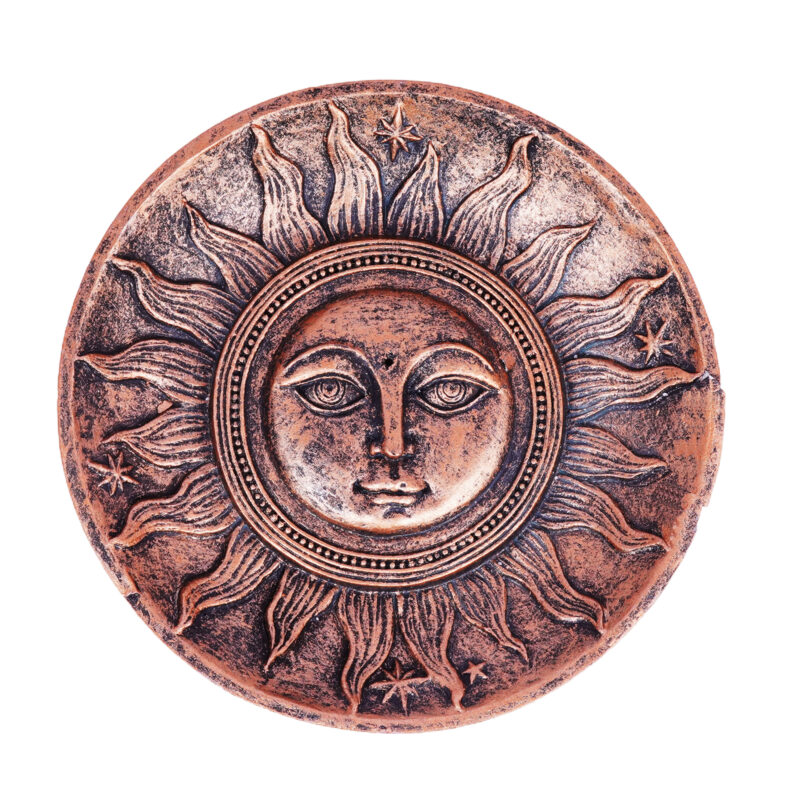 Bronze Sun Incense Holder