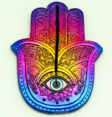 Hamsa Hand Incense Burner