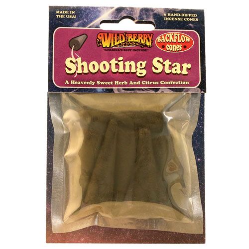 Shooting Star Back Flow Incense Cone