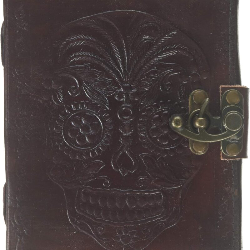 4 X 5 Inch Leather Journal With Metal Lock