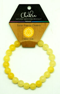 Yellow Jade Gemstone Bracelet