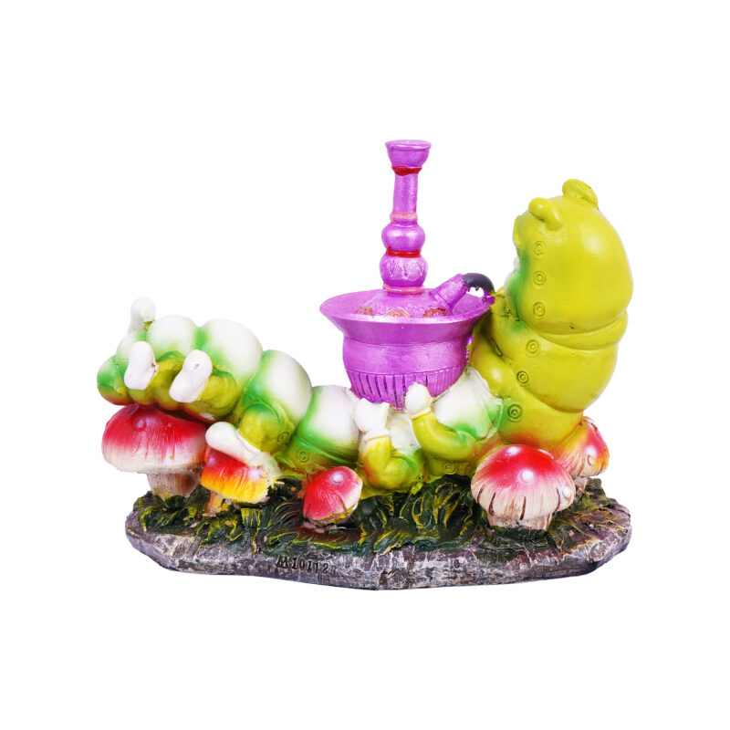 Caterpillar Smoking A Hookah Incense Burner