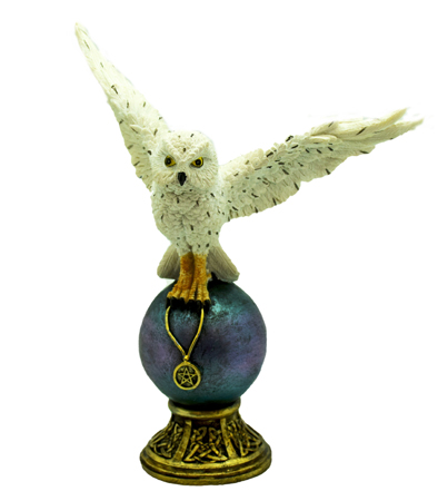 Flying Owl On Ball