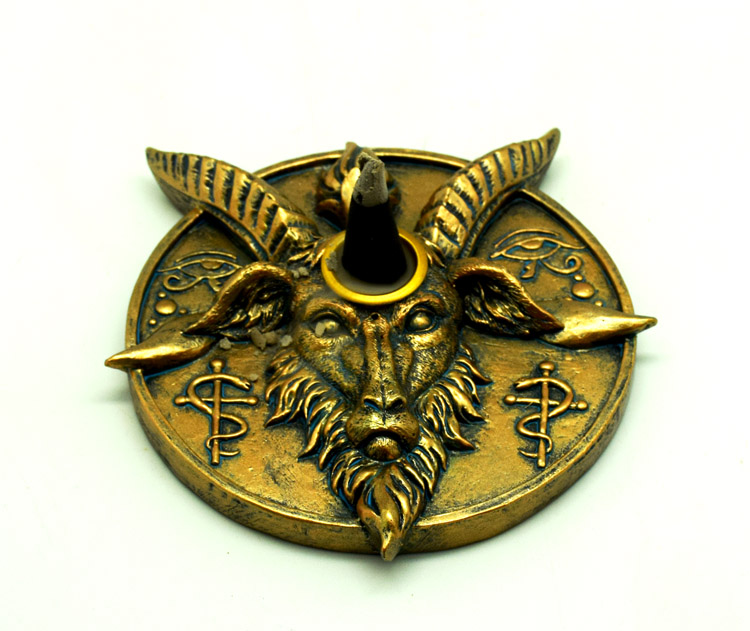 Baphomet Incense Burner/Candle Holder