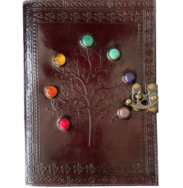 7 X 10 Tree Of Life With Chakra Stones
