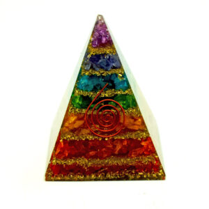 7 Chakra Orogonite Pyramid