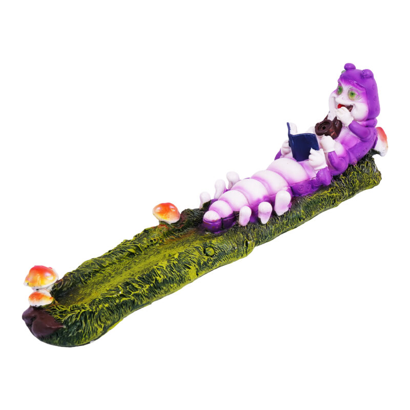 Caterpillar Smoking Pipe Incense Burner