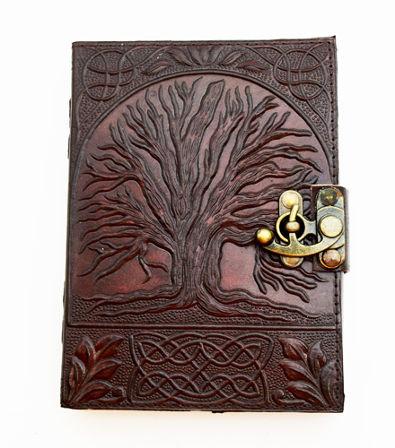 5 X 7 Tree Of Life Journal With Aged Paper