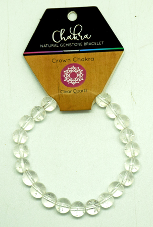 Clear Quartz Gemstone Bracelet