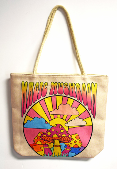 Magic Mushroom Tote Bag