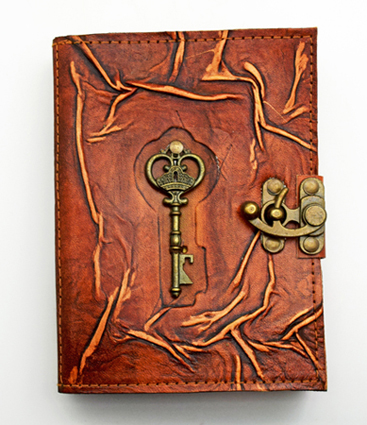 Key Leather Embossed Journal