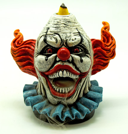 Clown Back Flow Incense Burner