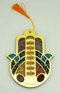 Hamsa Hand With Crystals