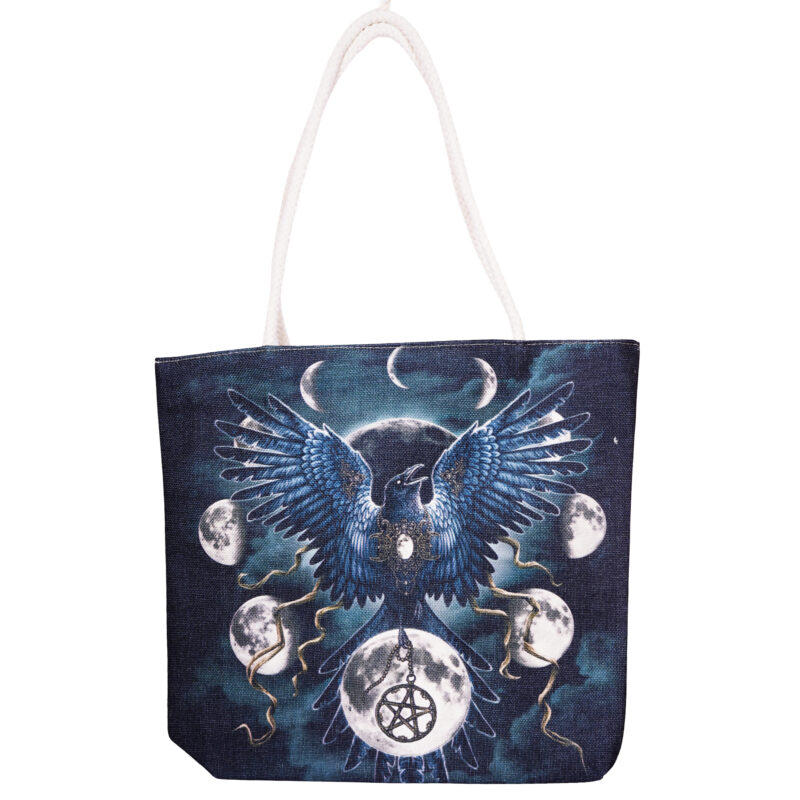 Sinister Crow Tote Bag