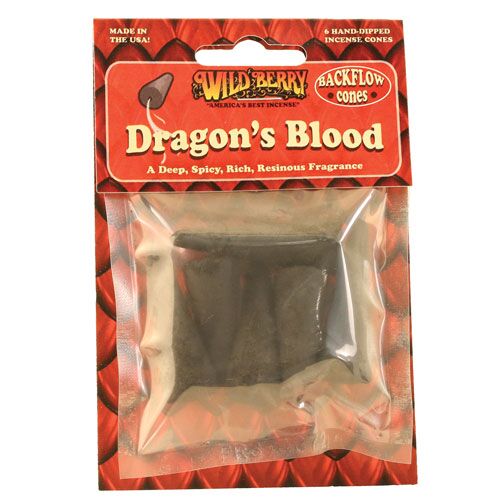 Dragons Blood Back Flow Incense Cones