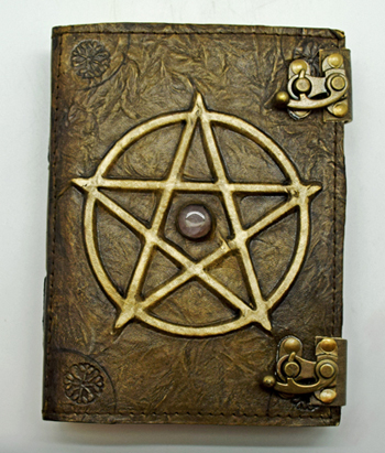 Pentagram Journal With Stone