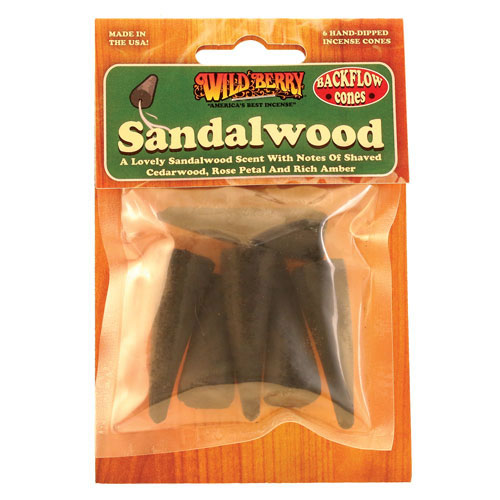 Sandlewood Back Flow Incense Cone