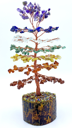 Chakra Stones Crystal Tree
