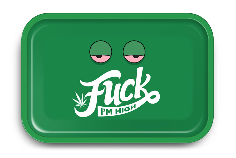 Fuck I'M High Rolling Tray