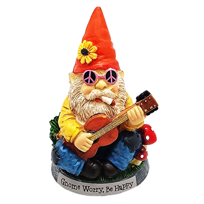 Gnome Worry Be Happy Figurine