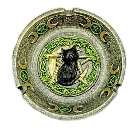 Black Cat Ashtray