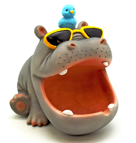 Hippo Ashtray